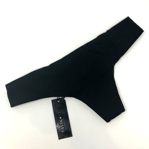 TAVIK Bouquet Black Bikini Bottom👙Sz S - Picture 5 of 7
